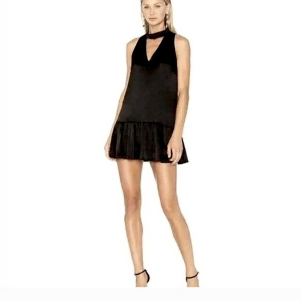 Amanda Uprichard Black Mini Dress